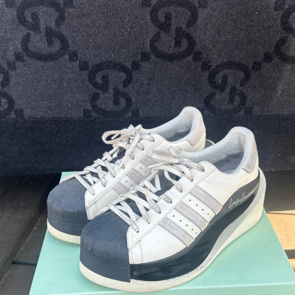 White and Black Sneakers